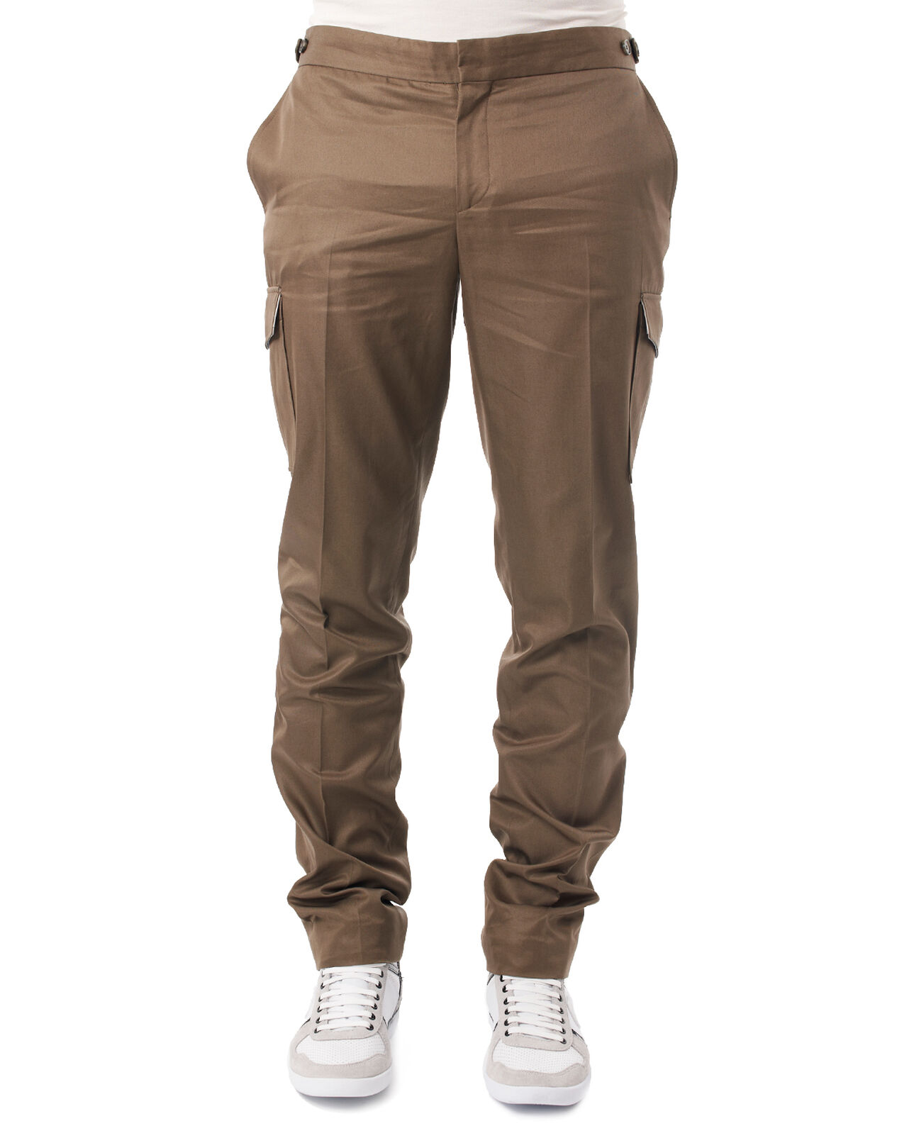 The Kooples HOMME OLIVE pantalon de treillis