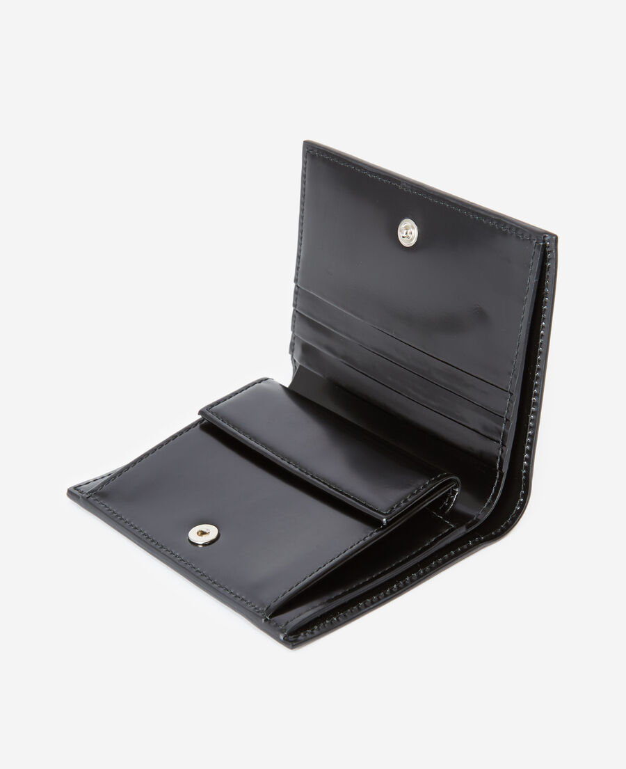 black leather wallet