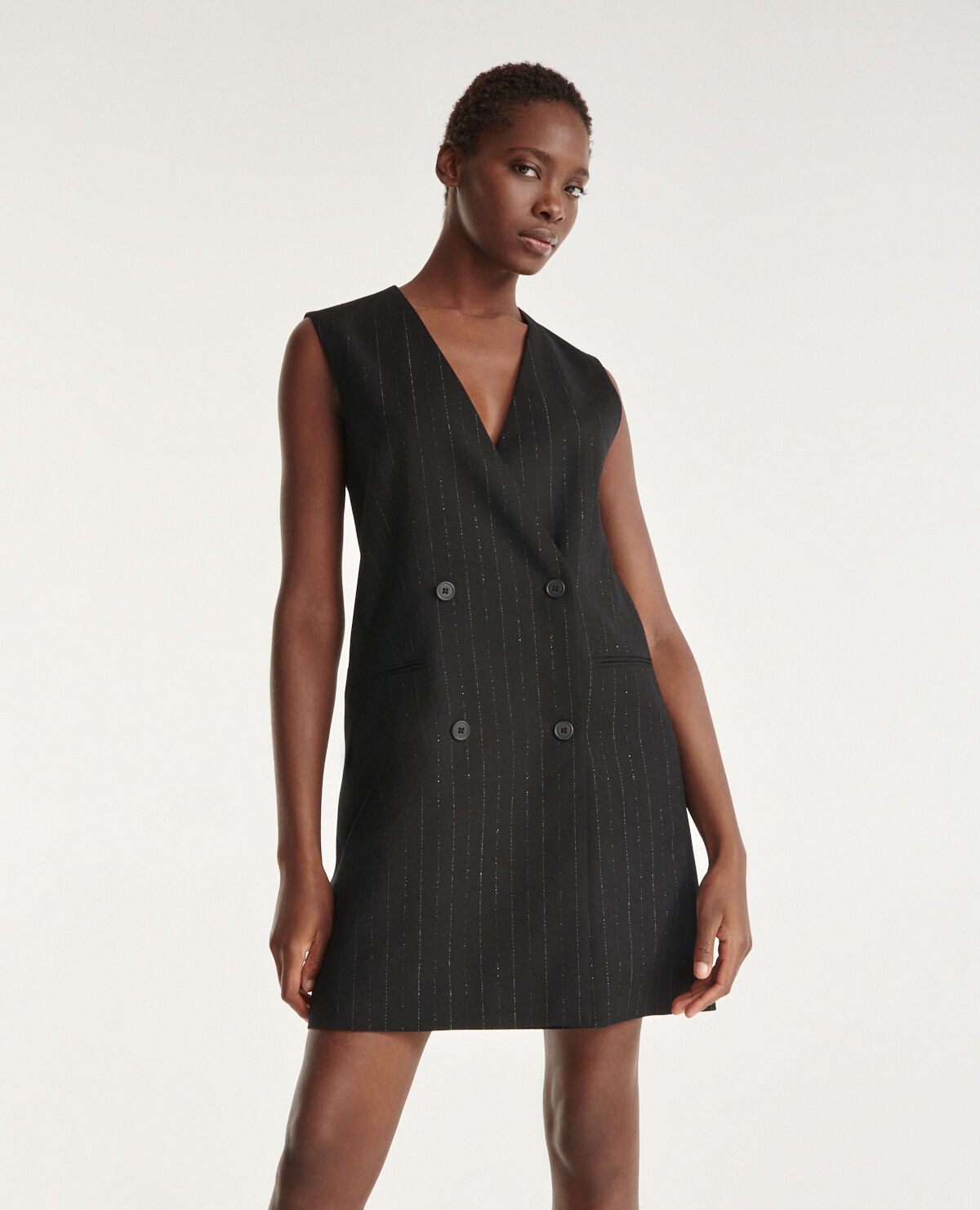 Vest hot sale dress zara