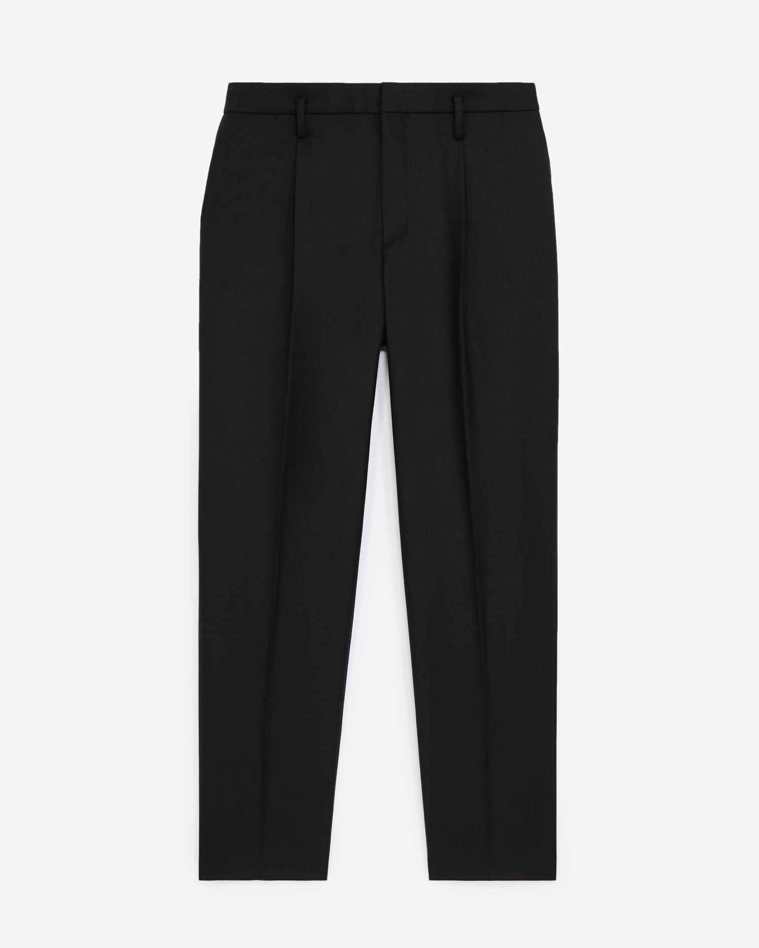 Black pants with removable belt, BLACK, hi-res image number null