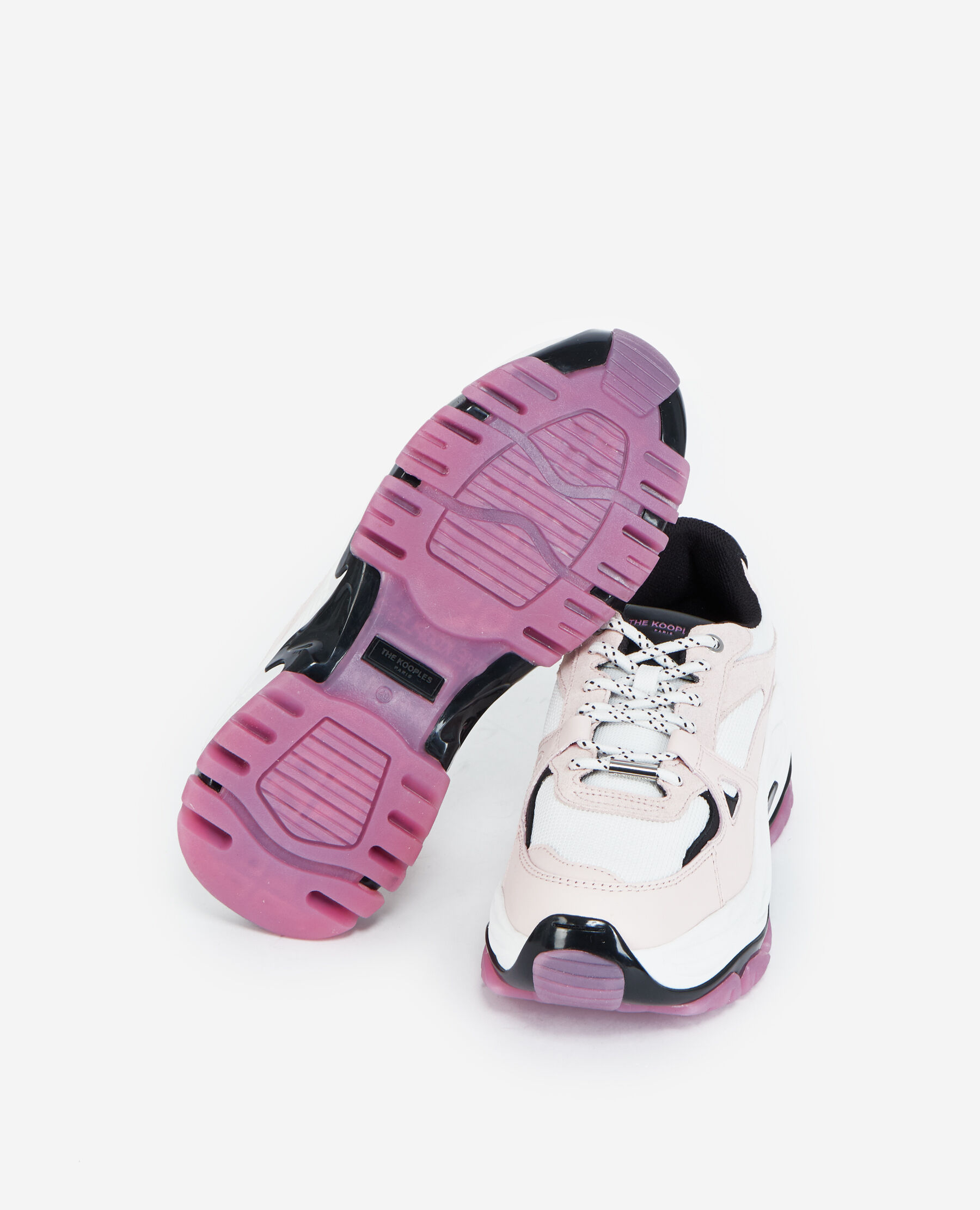 Pink discount platform sneakers