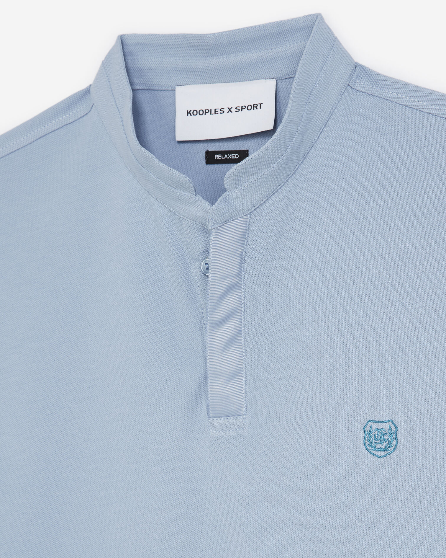 Light blue polo shirt, SKY BLUE / AZUR, hi-res image number null