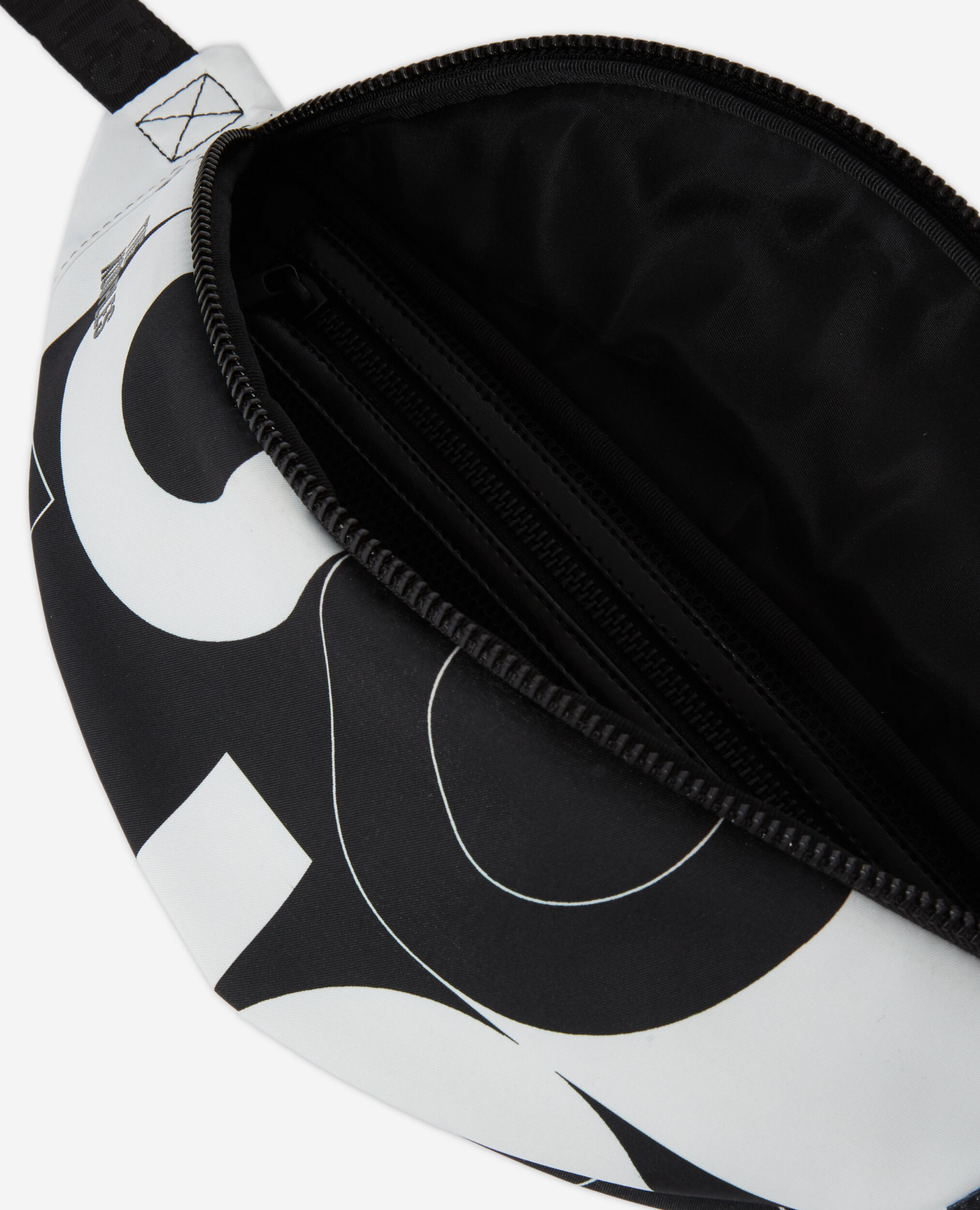The Kooples logo waist bag, BLACK / WHITE, hi-res image number null