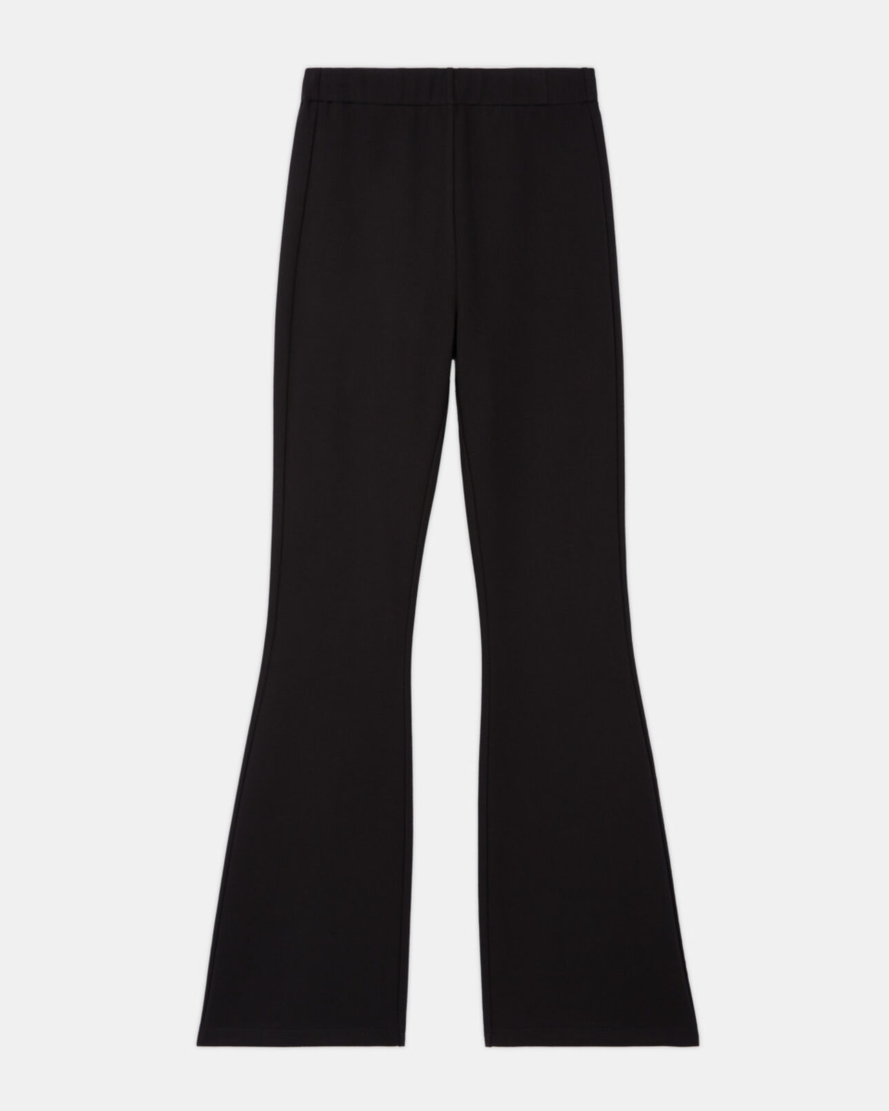 The Kooples FEMME BLACK pantalon flare noir