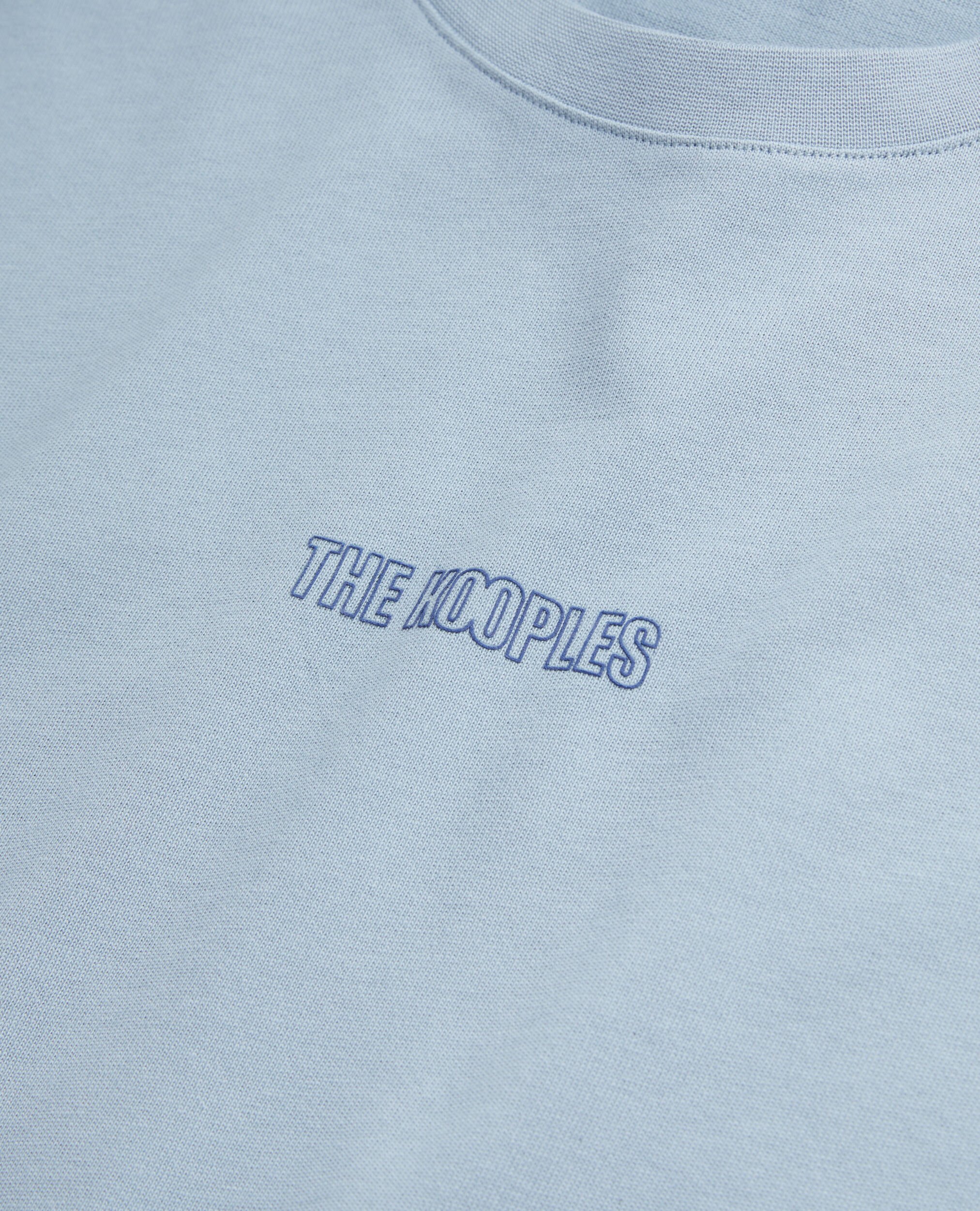 Blue t-shirt with logo, BLUE GREY, hi-res image number null