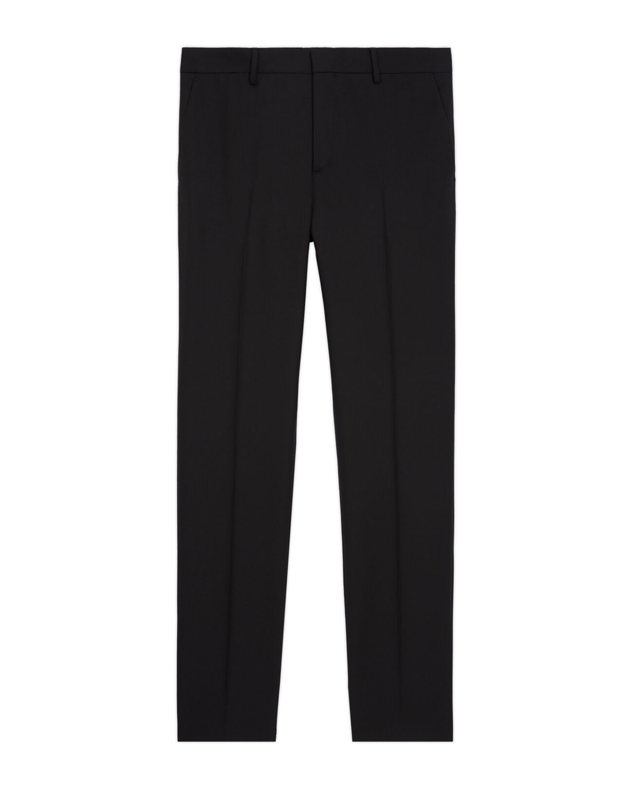 The Kooples MEN BLACK black wool suit pants slim fit