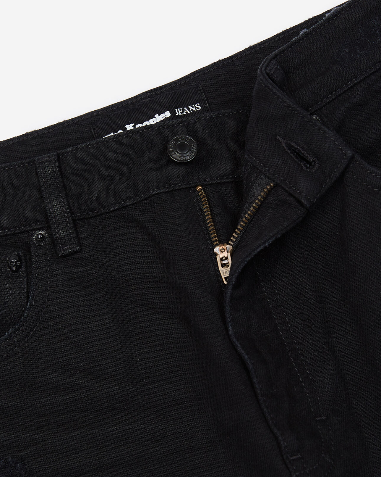 The Kooples WOMEN BLACK mily jeans with rhinestone trims
