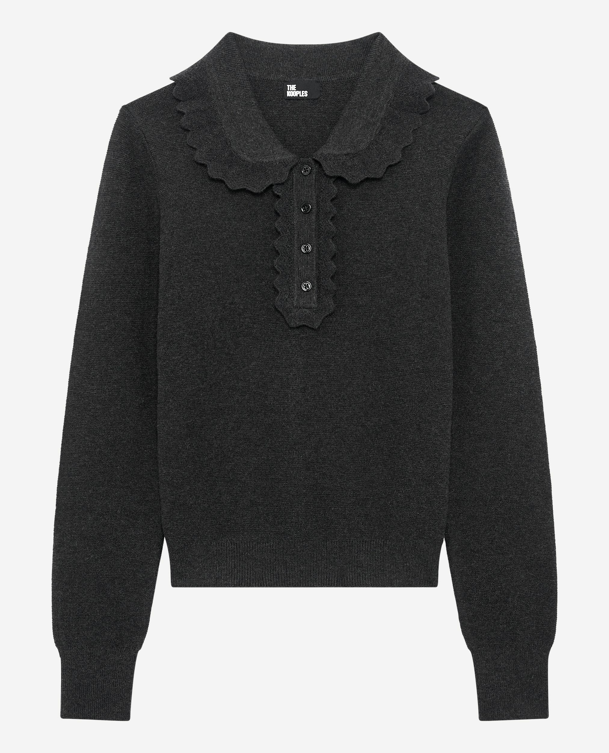 Pull col claudine noir, BLACK, hi-res image number null