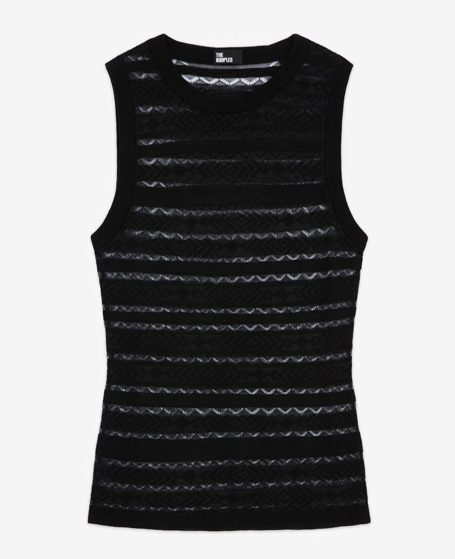 cotton black top
