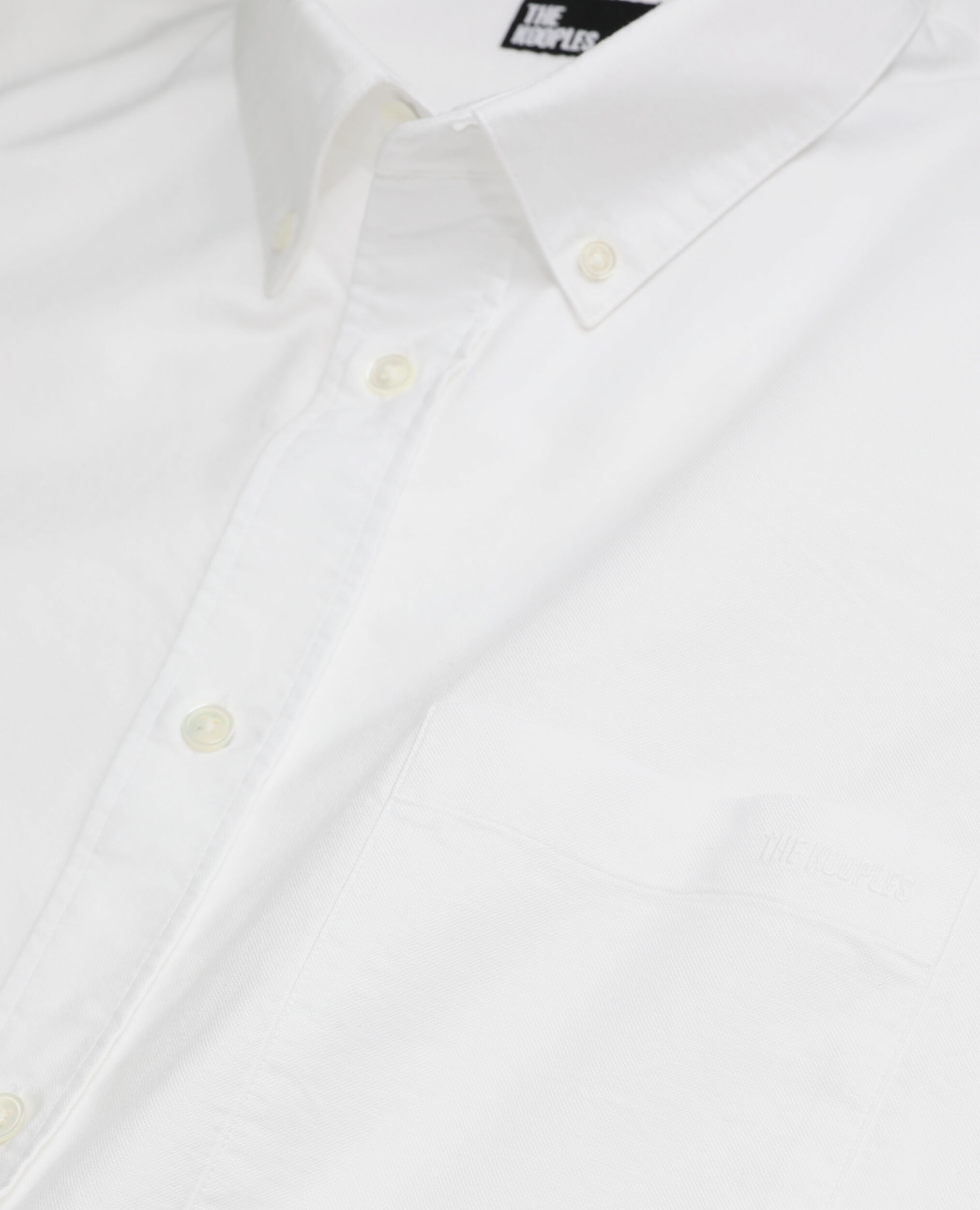Camisa blanca de algodón, WHITE, hi-res image number null