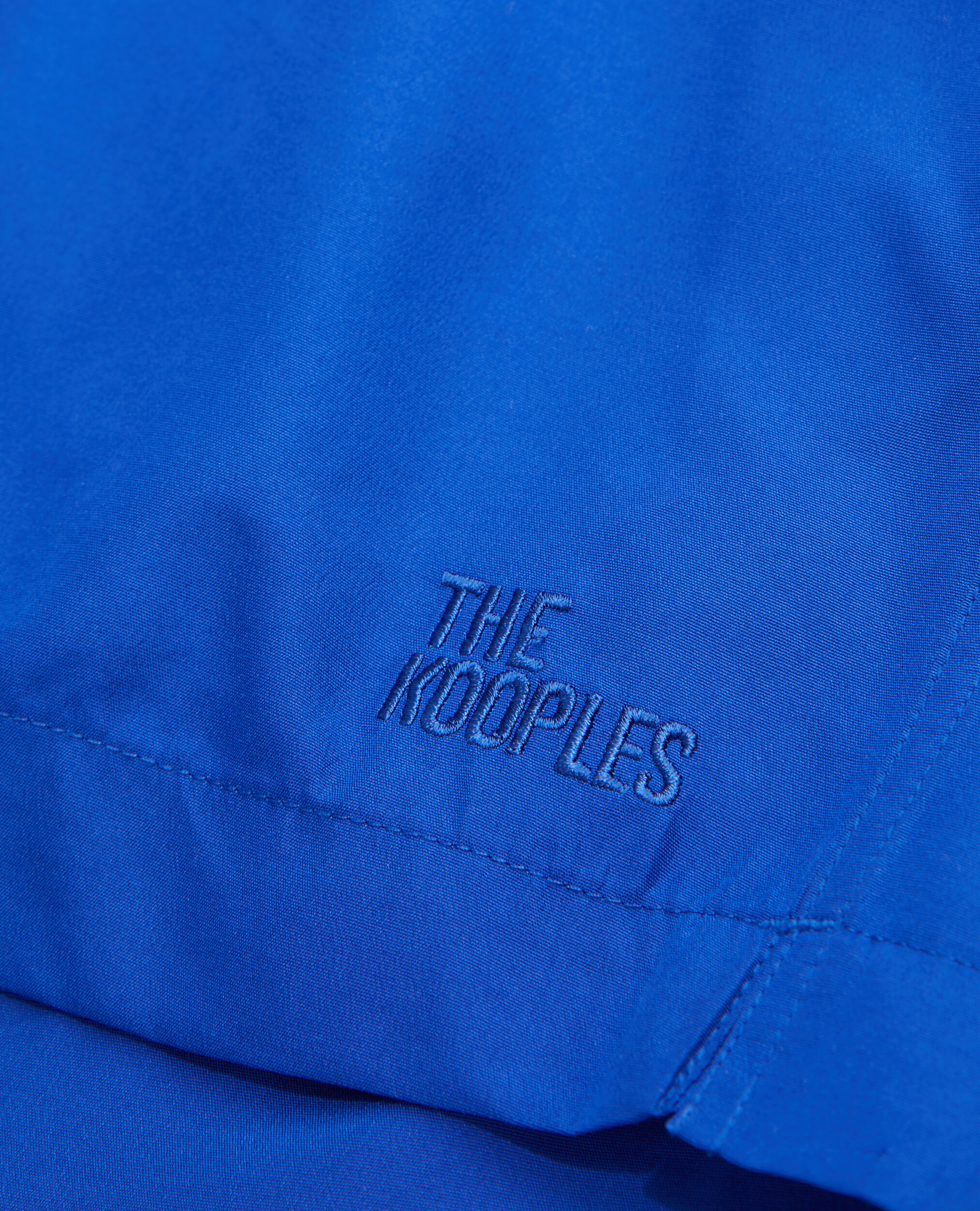 Blaue Badeshorts mit Logo, BLUE, hi-res image number null