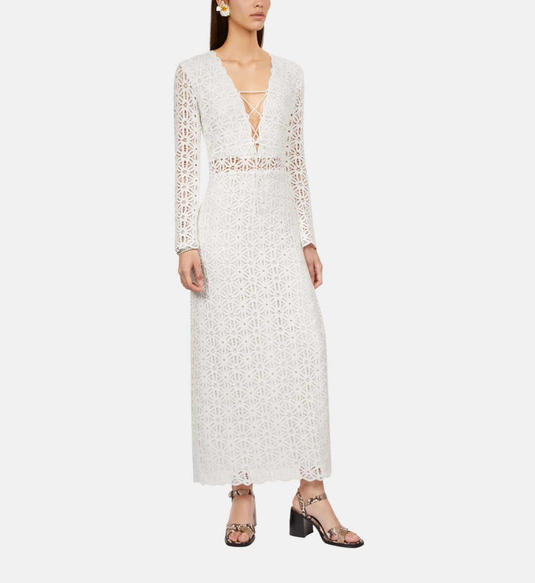 The kooples white lace dress on sale