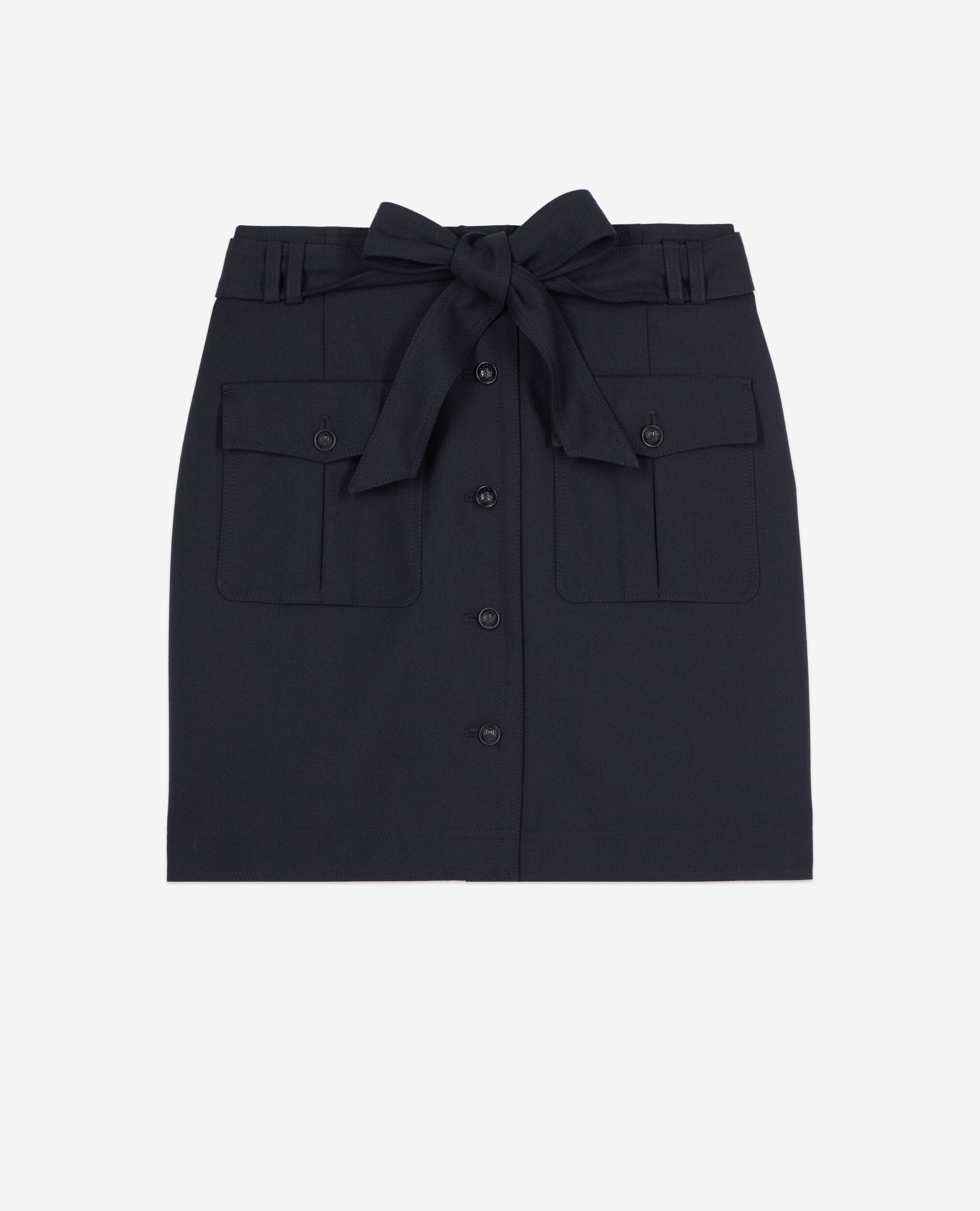 Jupe courte noire, BLACK, hi-res image number null