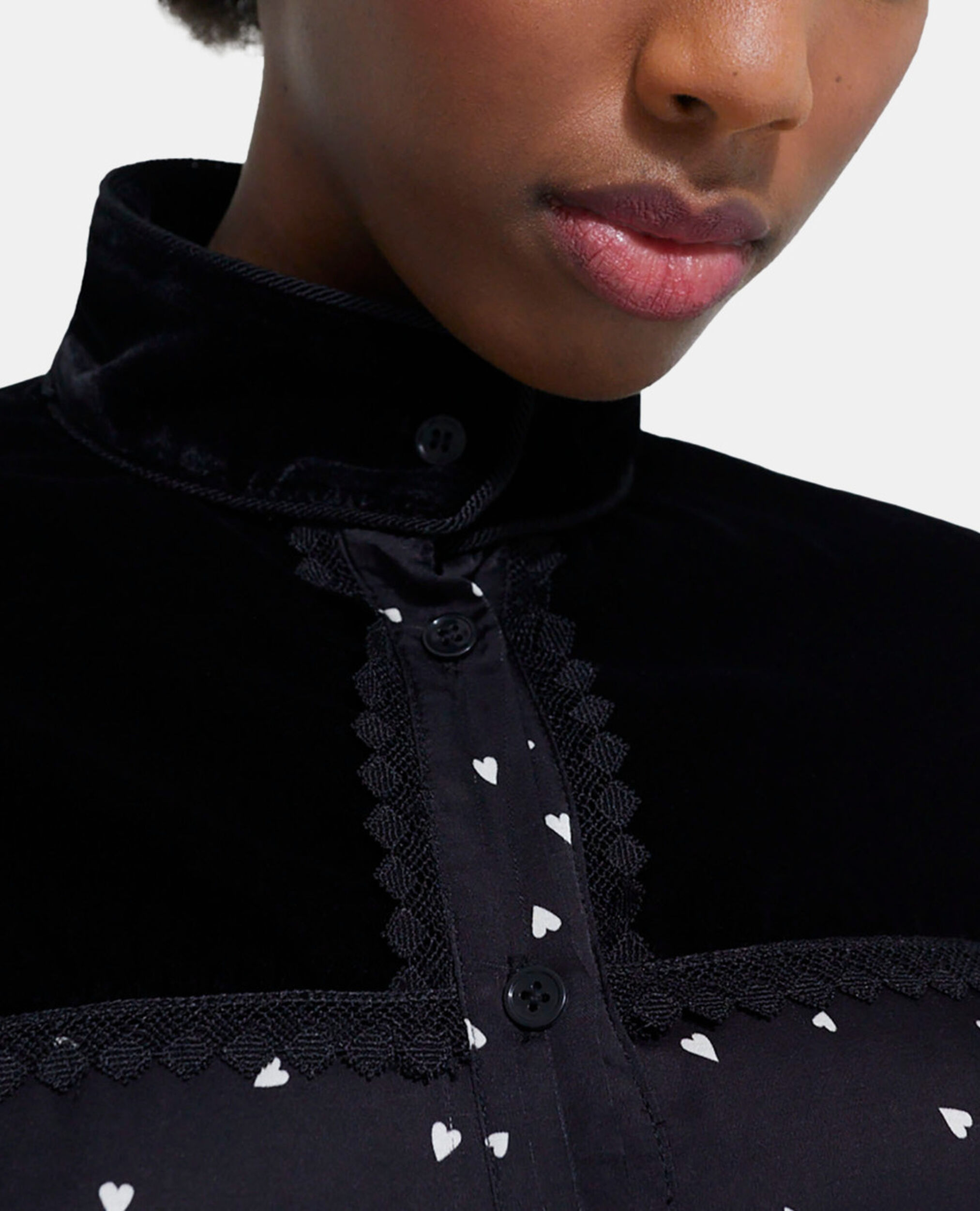 Hemd mit Print, BLACK, hi-res image number null