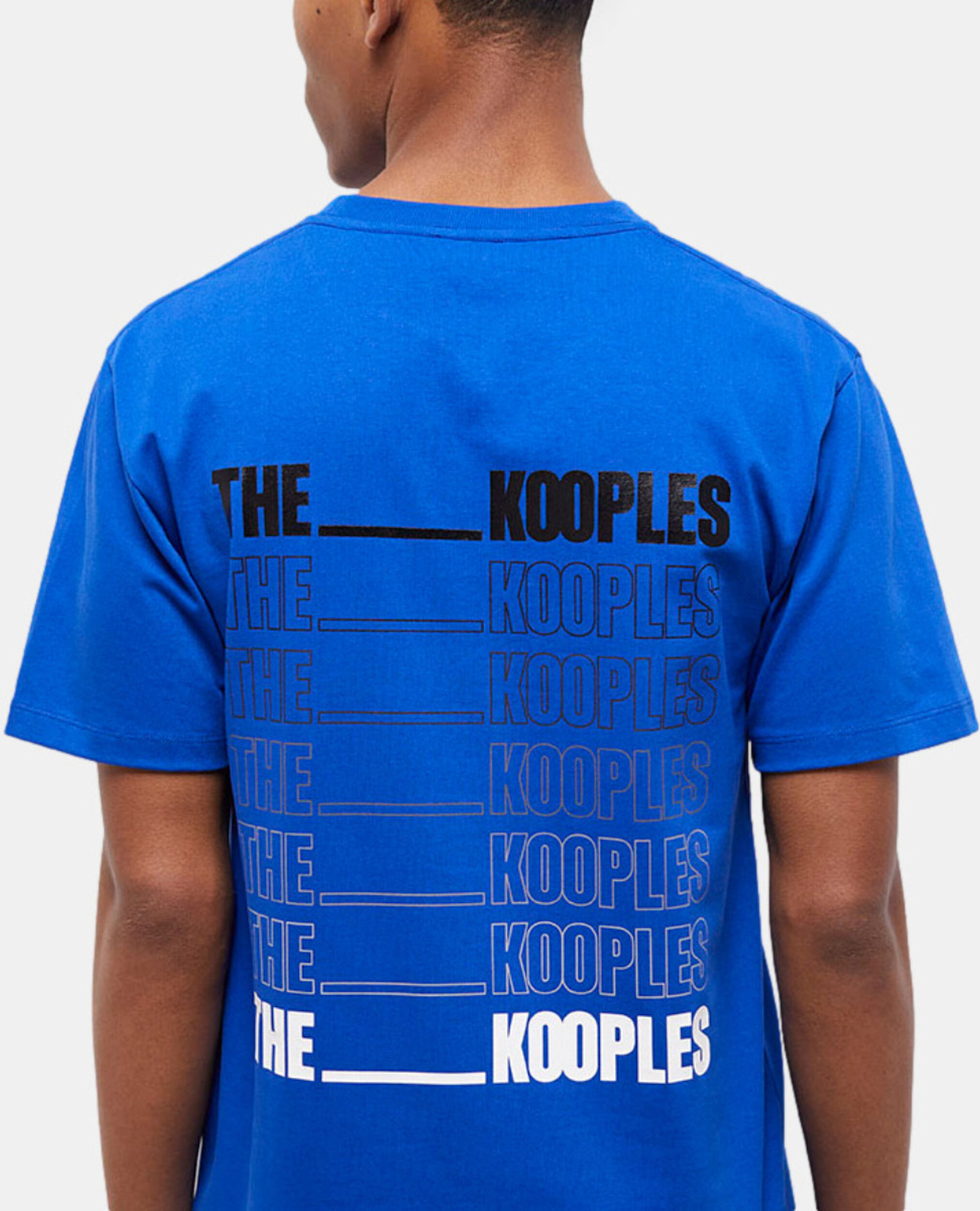 T-shirt Homme logo The Kooples bleu, BLUE ELECTRIC, hi-res image number null
