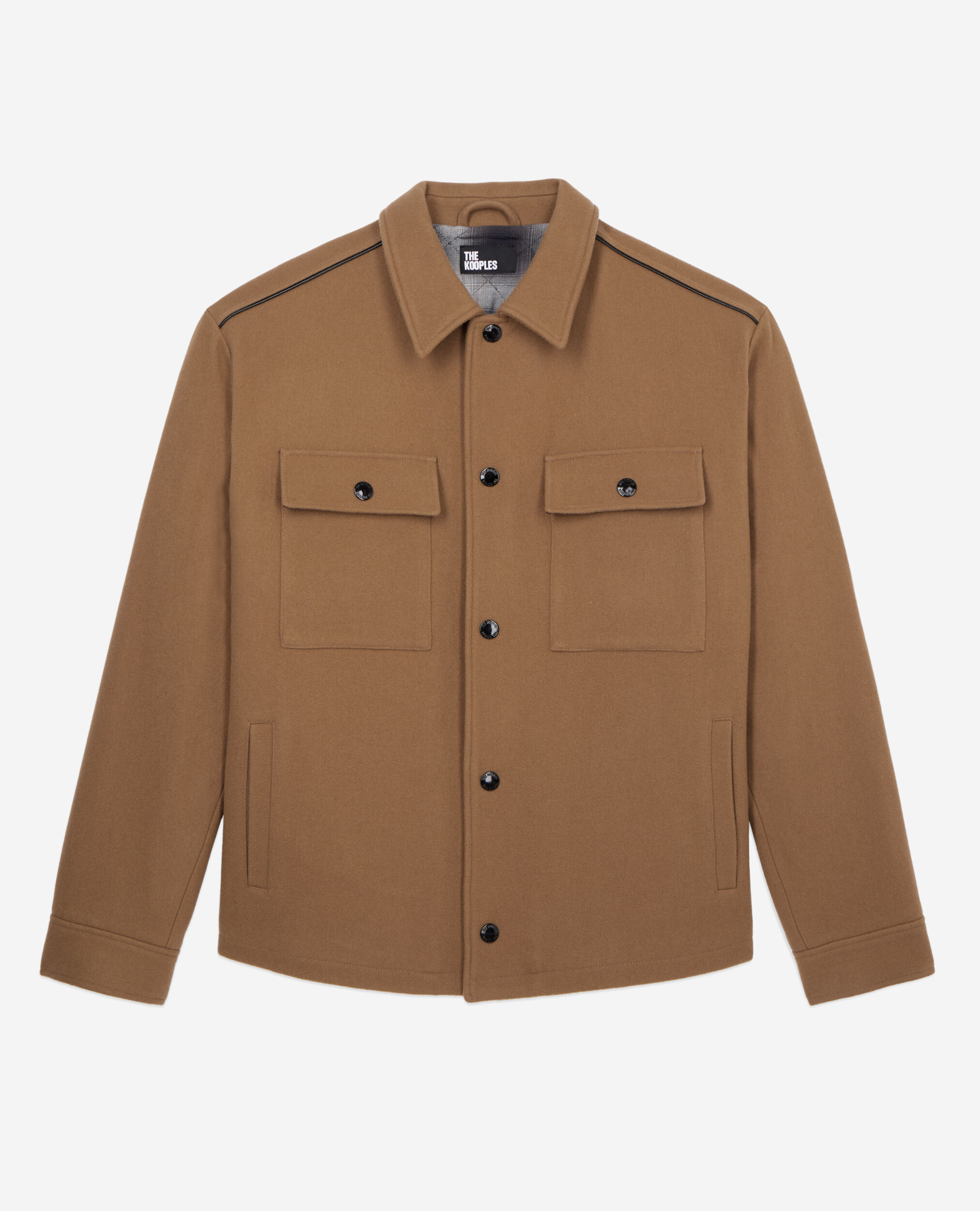 Camel wool jacket cheap