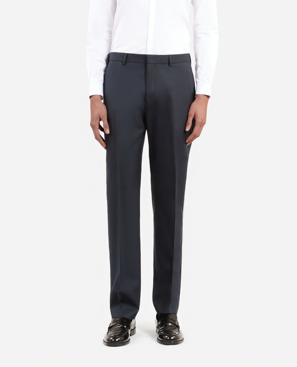 The Kooples HOMME BLUE PETROL pantalon de costume droit bleu