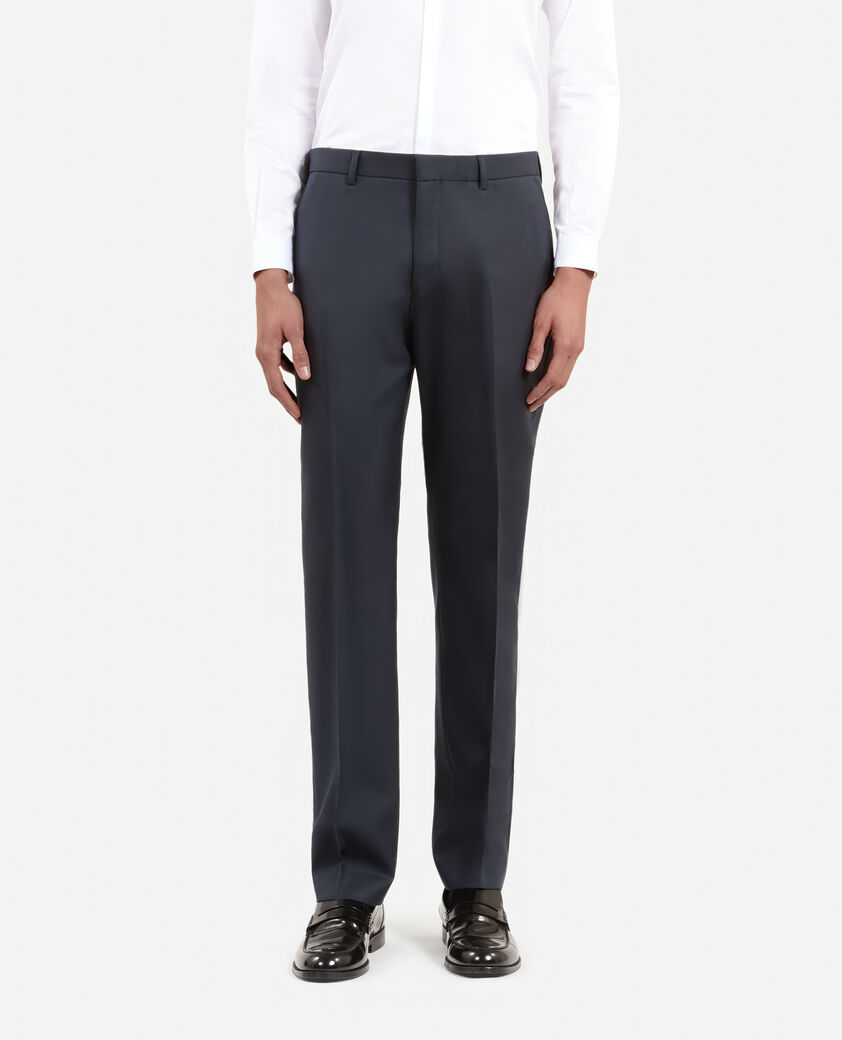 The Kooples HOMME BLUE PETROL pantalon de costume droit bleu