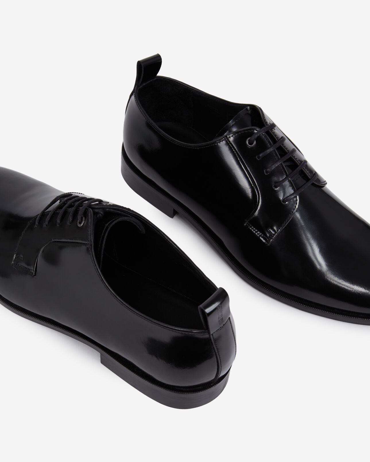 The Kooples MEN BLACK black patent leather shoes