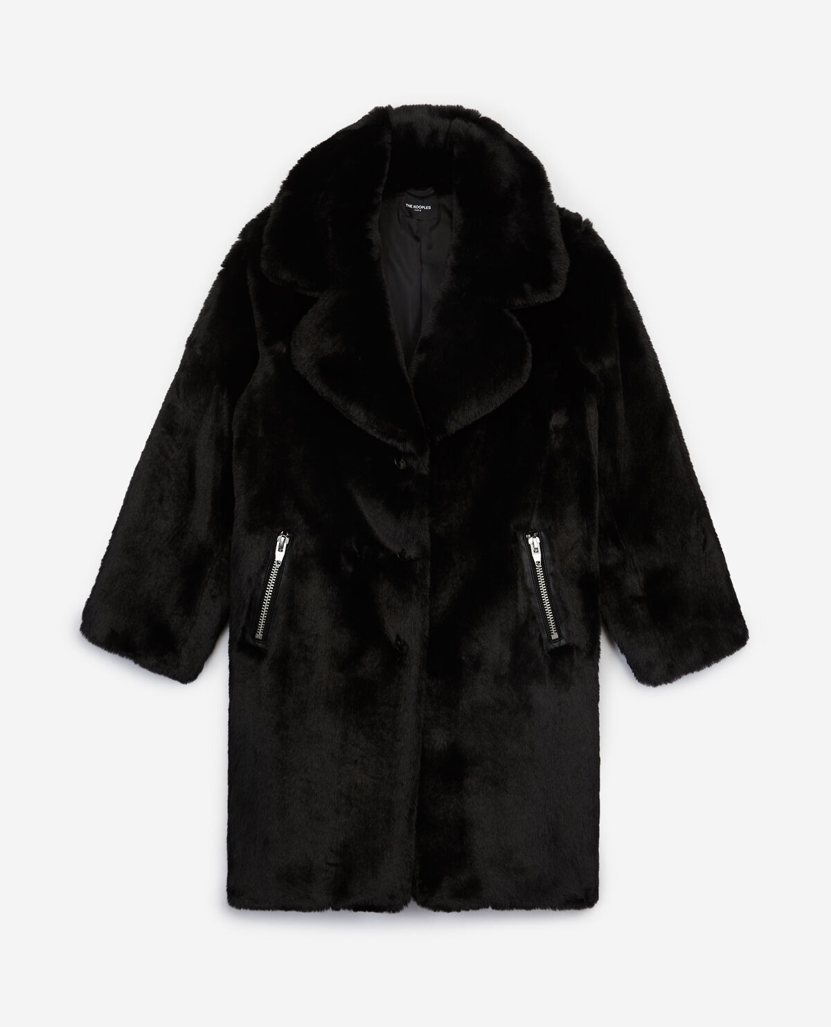 Kooples faux cheap fur coat