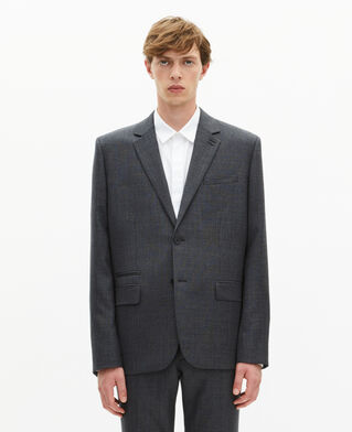 The Kooples H GREY grey wool suit jacket