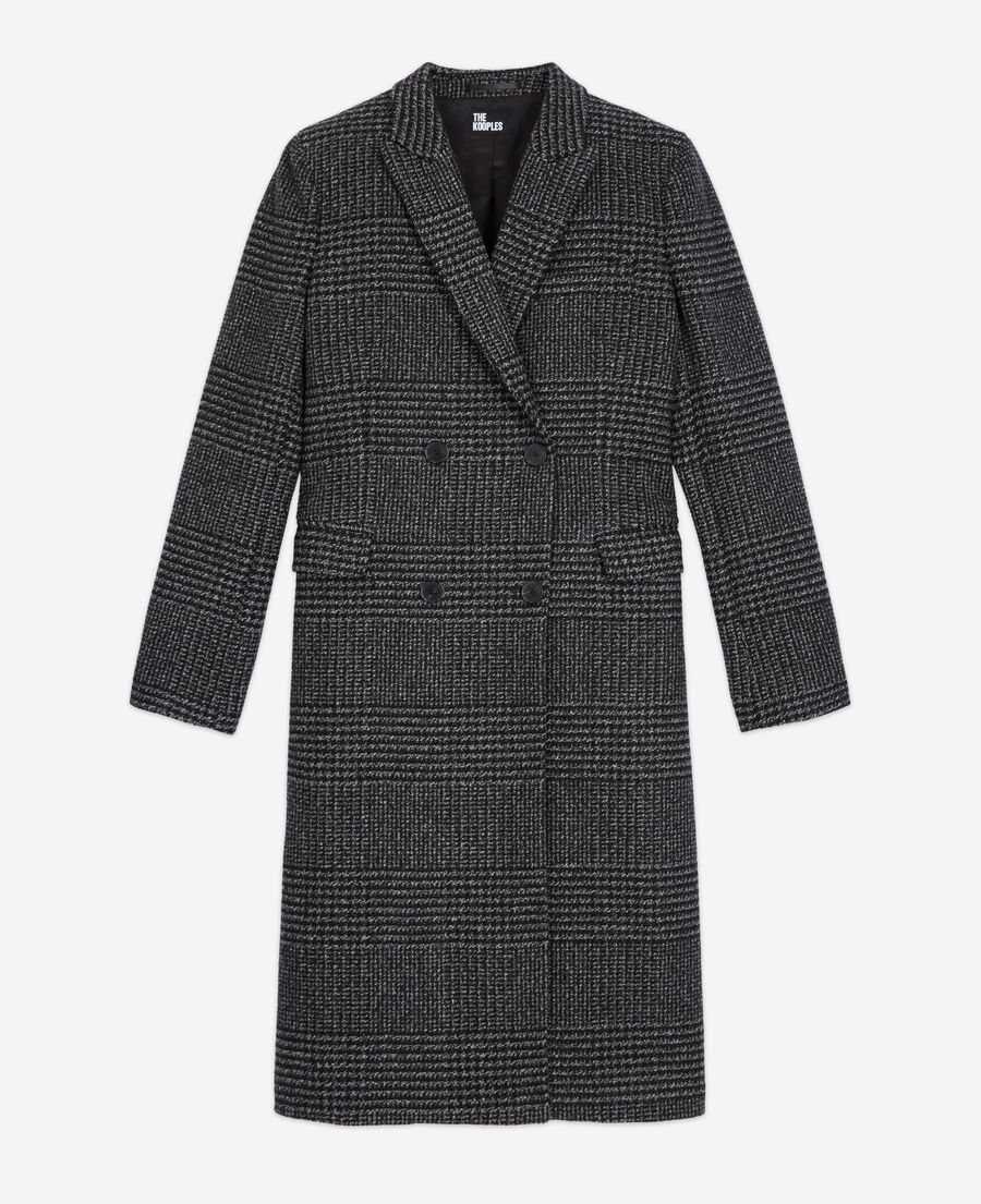 Gray wool coat  The Kooples - US