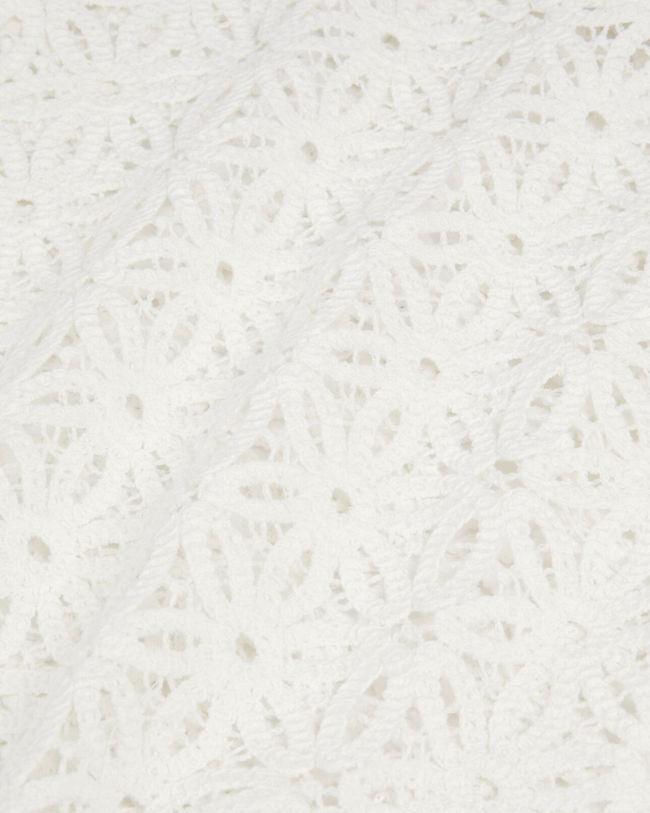 The Kooples WOMEN WHITE white guipure top