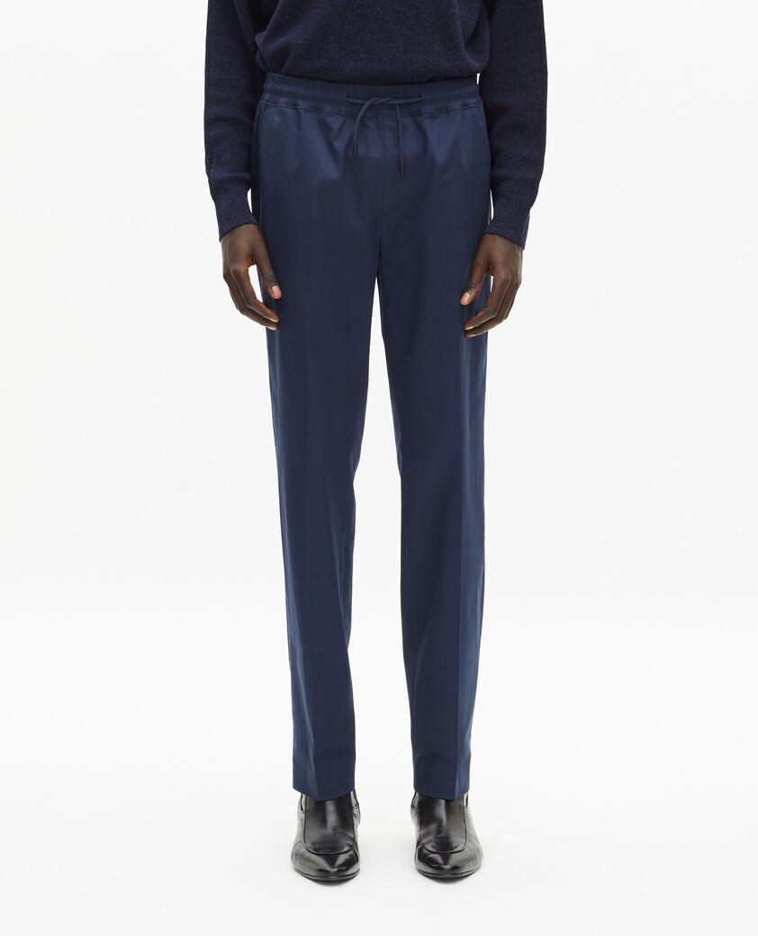 The Kooples MEN NAVY navy straight-leg pants