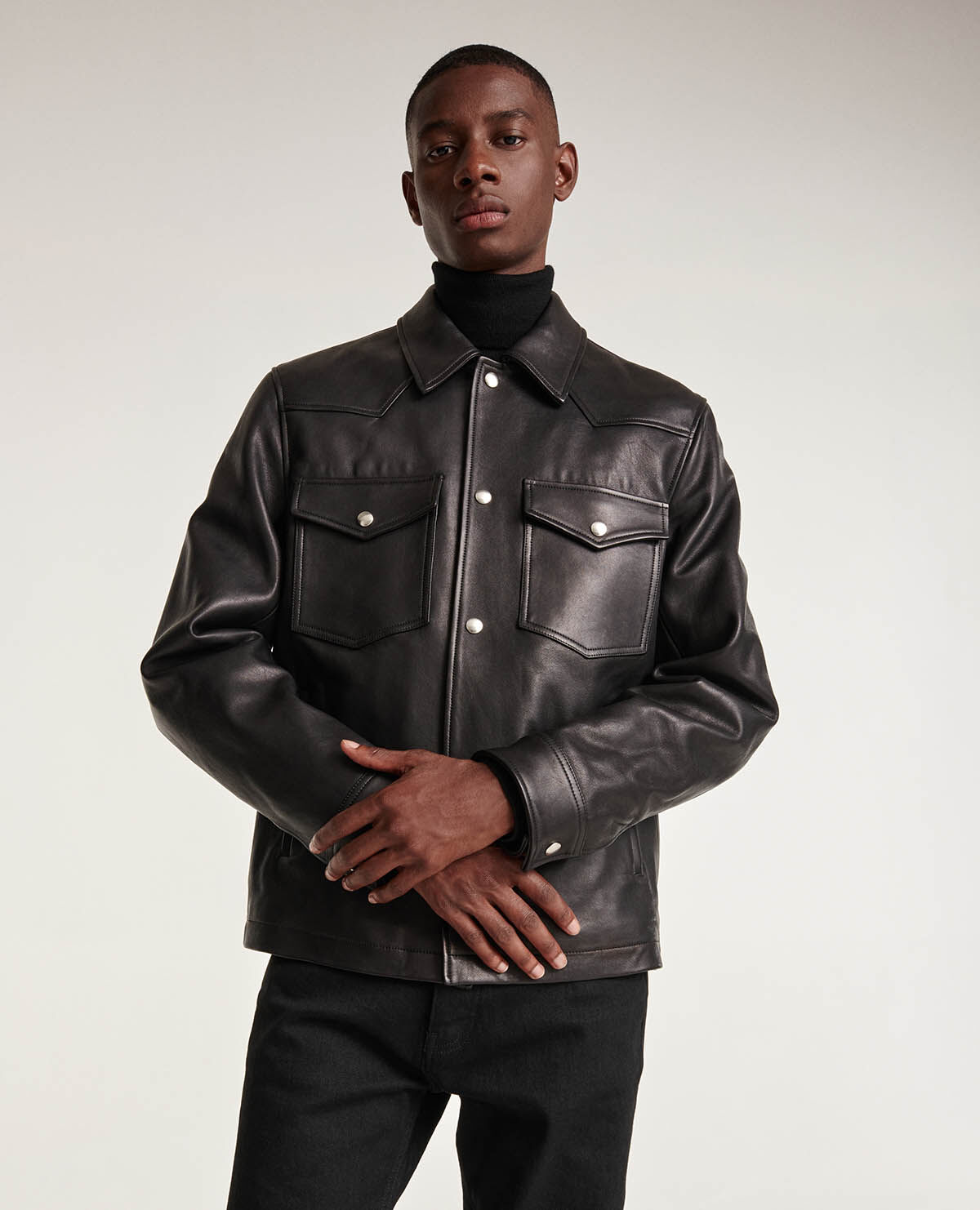 The kooples lambskin leather jacket best sale