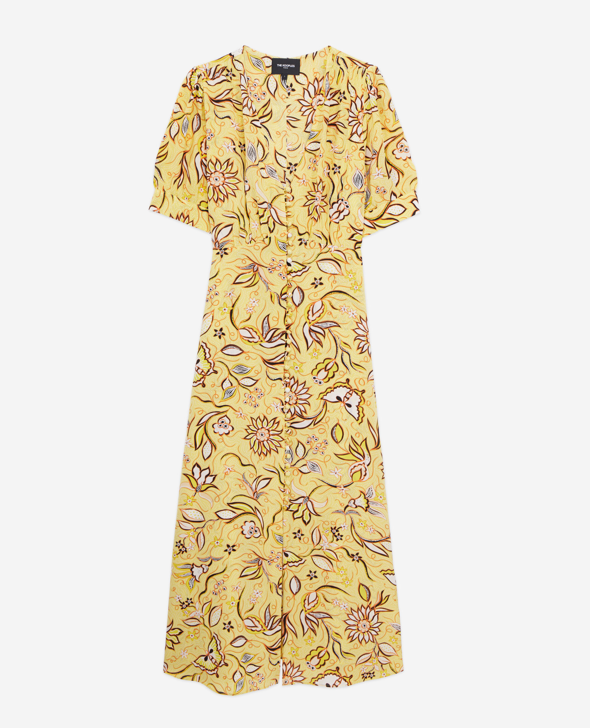 The kooples yellow dress best sale