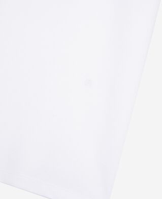 The Kooples MEN WHITE unisex plain white straight t-shirt