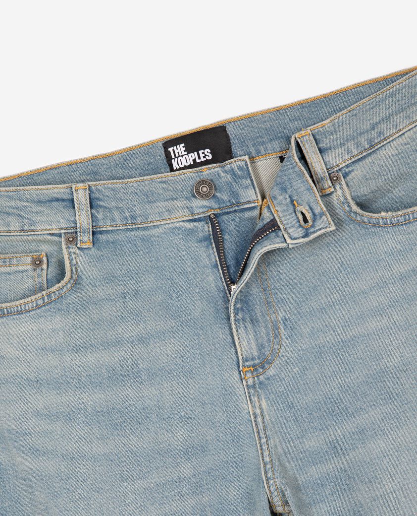 The Kooples HOMME BABY BLUE jean slim bleu clair