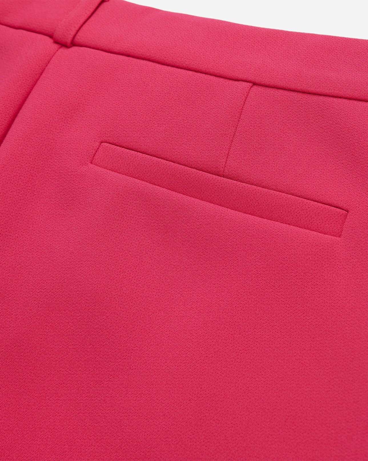 The Kooples FEMME PINK short tailleur rose en crêpe