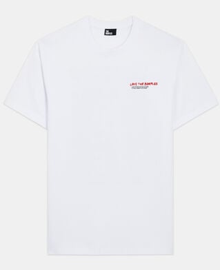 The Kooples MEN WHITE men's i love kooples white t-shirt