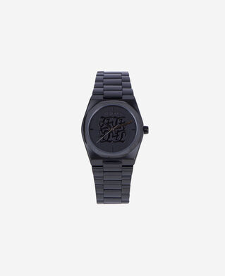 The Kooples MIXED BLACK black monogram watch