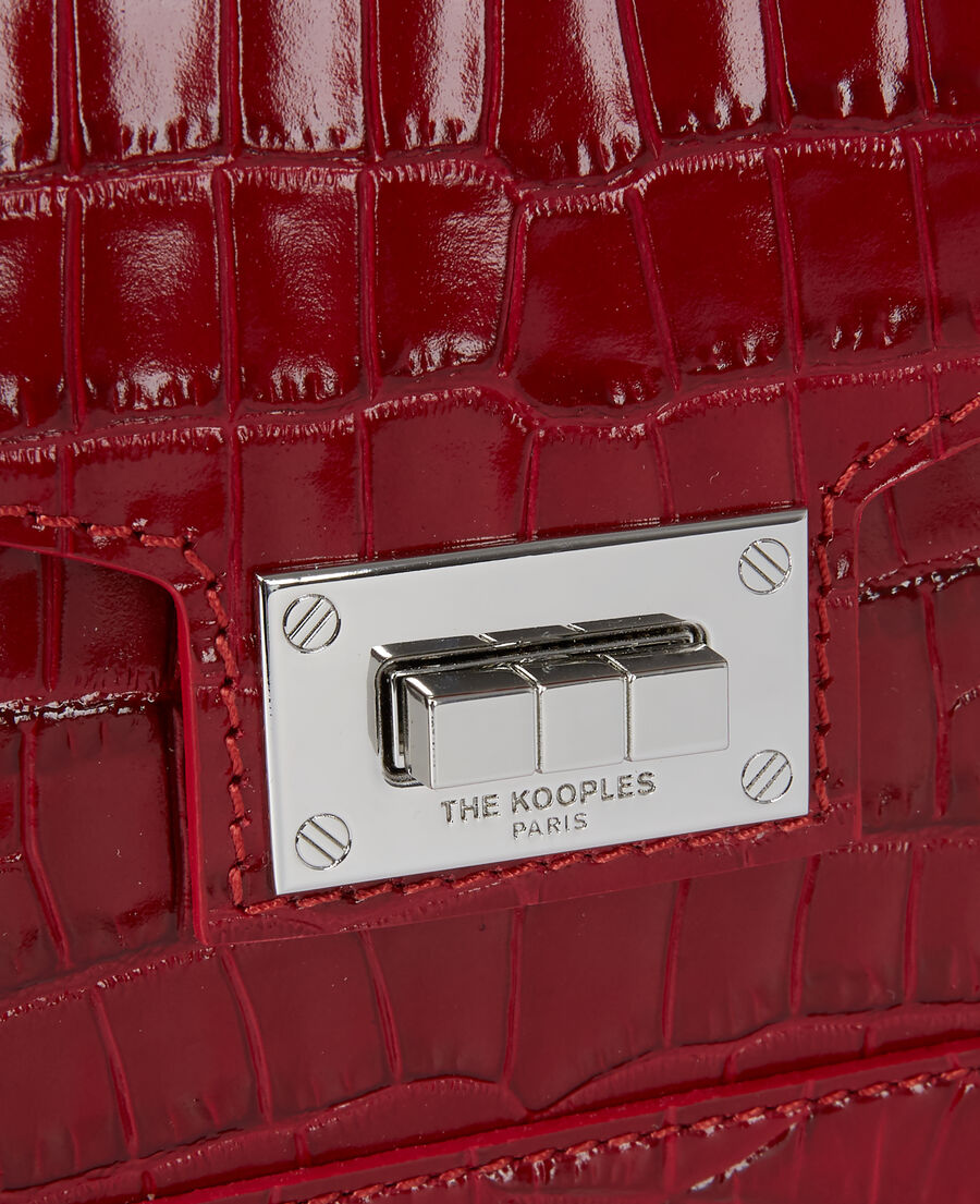 rote kleine handtasche emily