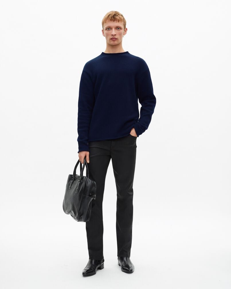 The Kooples MEN DARK NAVY navy wool sweater