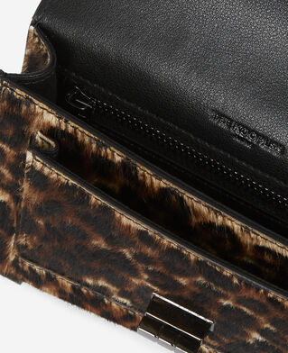 The Kooples WOMEN LEOPARD emily belt in leopard print leather