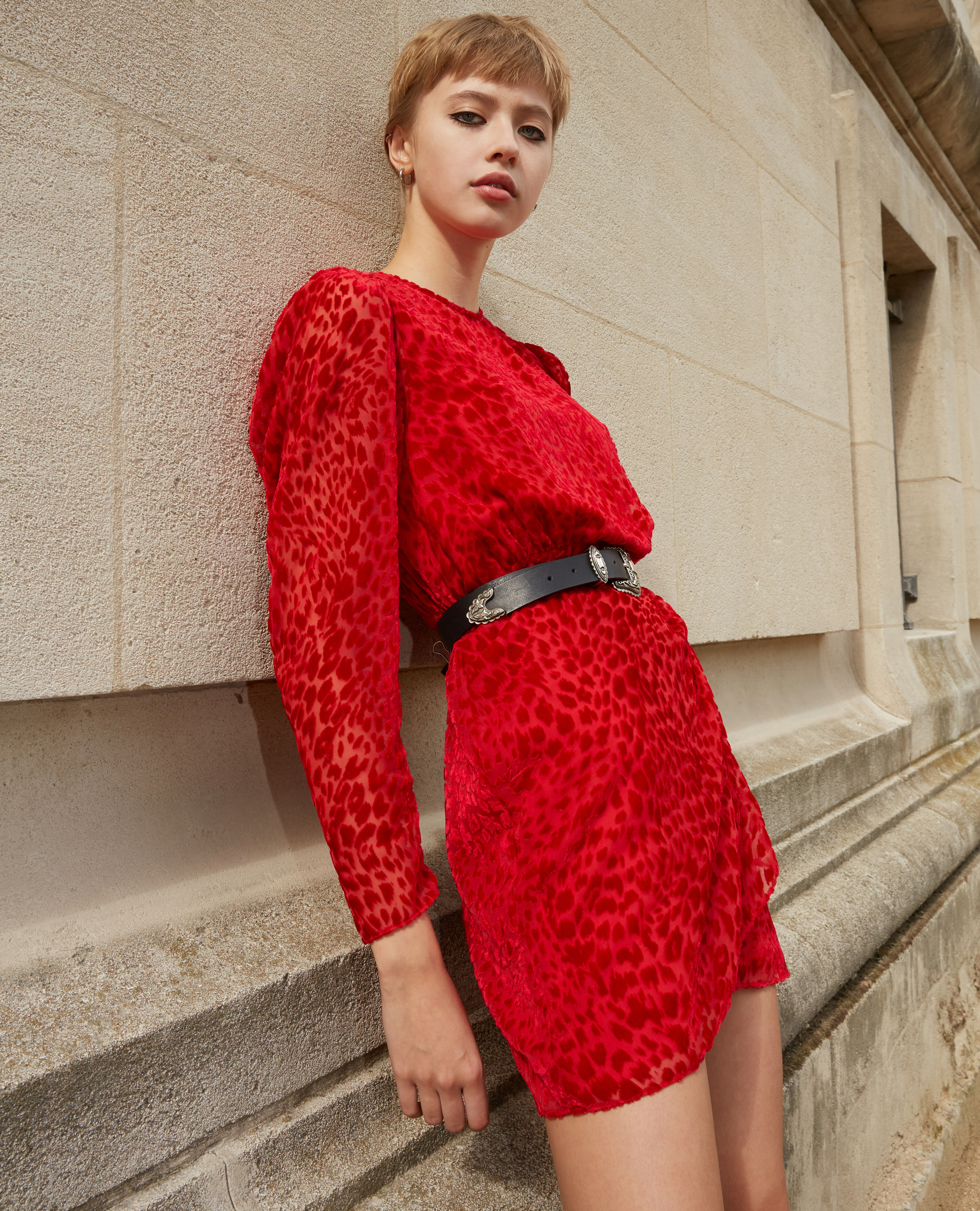 Robe rouge kooples cheap