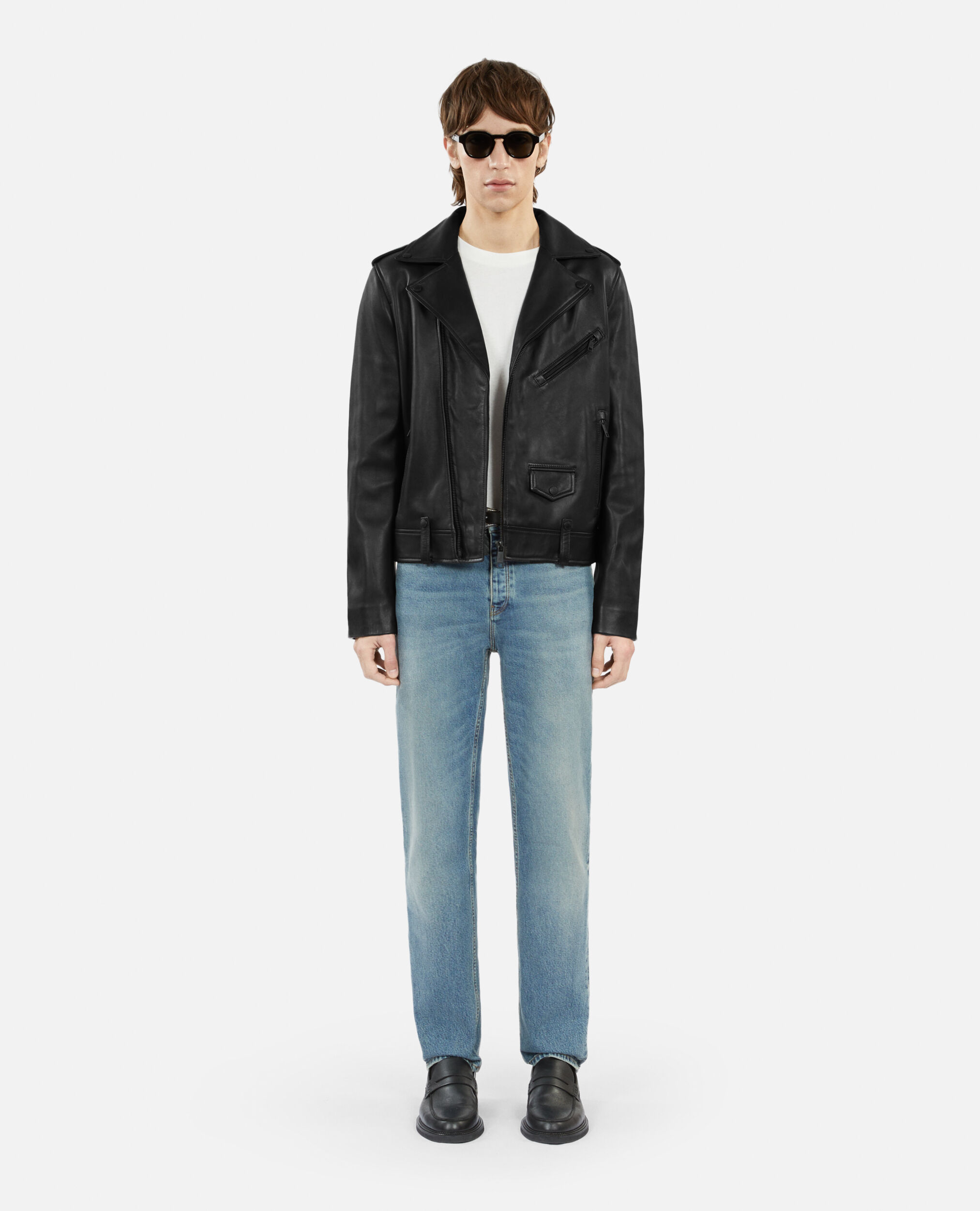 Kooples mens leather jacket online