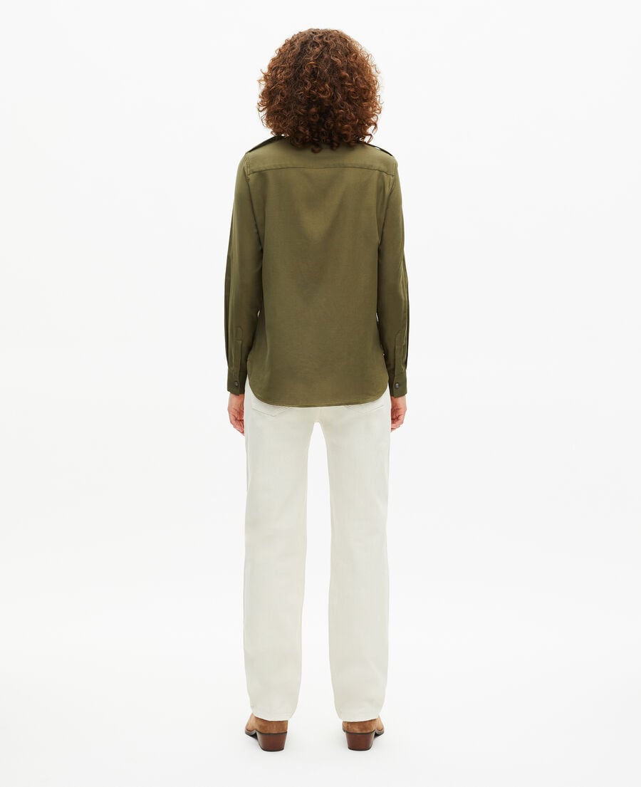 The Kooples F KAKI khaki shirt