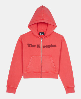 The Kooples WOMEN RUBIS red logo hoodie