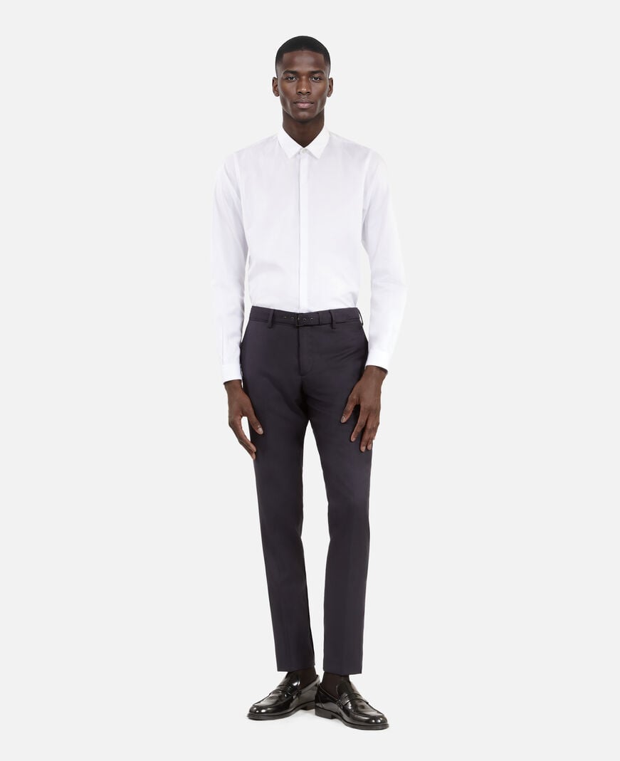 The Kooples HOMBRE DARK NAVY pantalón traje azul marino lana