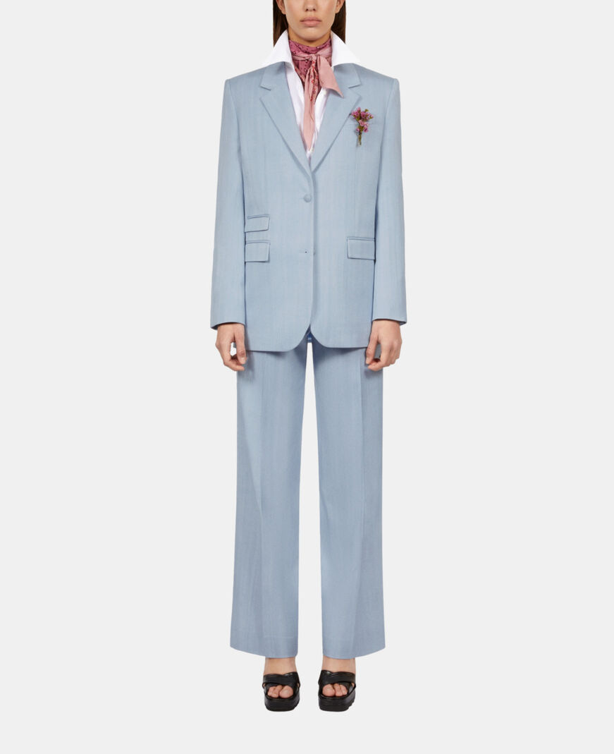 The Kooples F LAVENDER blue suit jacket
