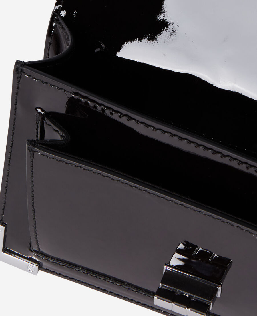 emily new nano bag in black leather