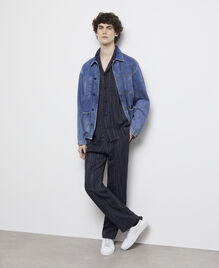 , DARK NAVY-ECRU, hi-res image number null