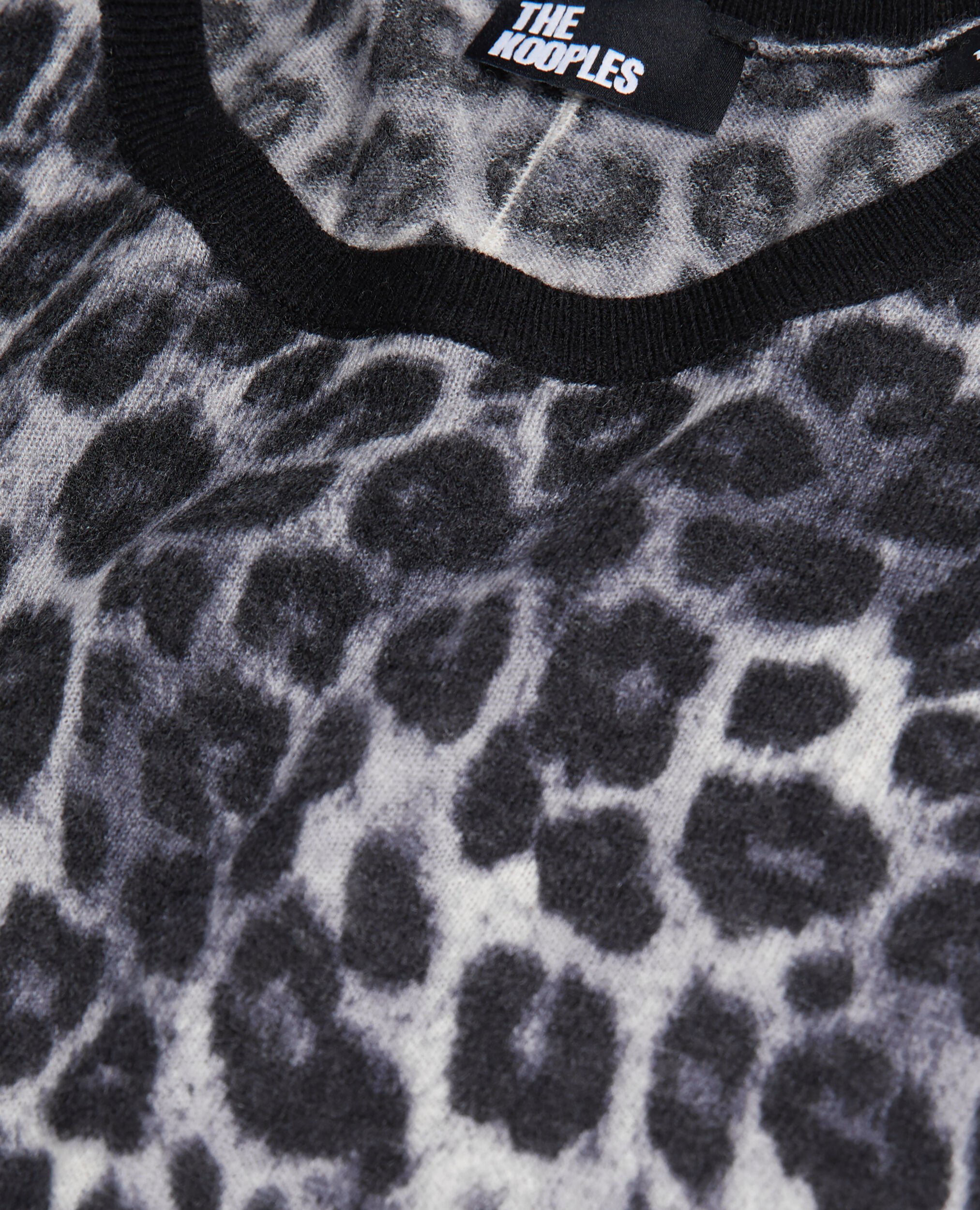 Printed cashmere sweater The Kooples US