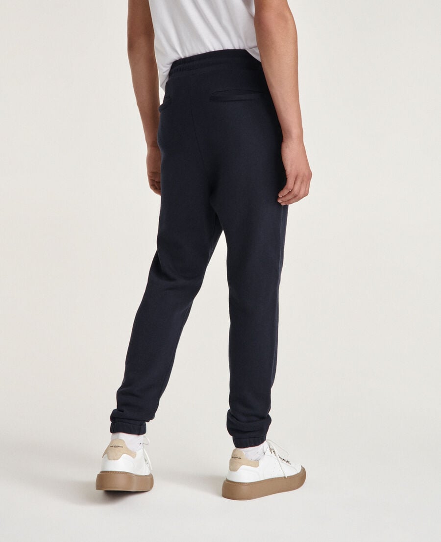 The Kooples MEN NAVY navy jogging suit with print what is