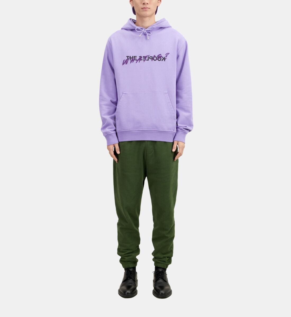 Mauve hoodie top