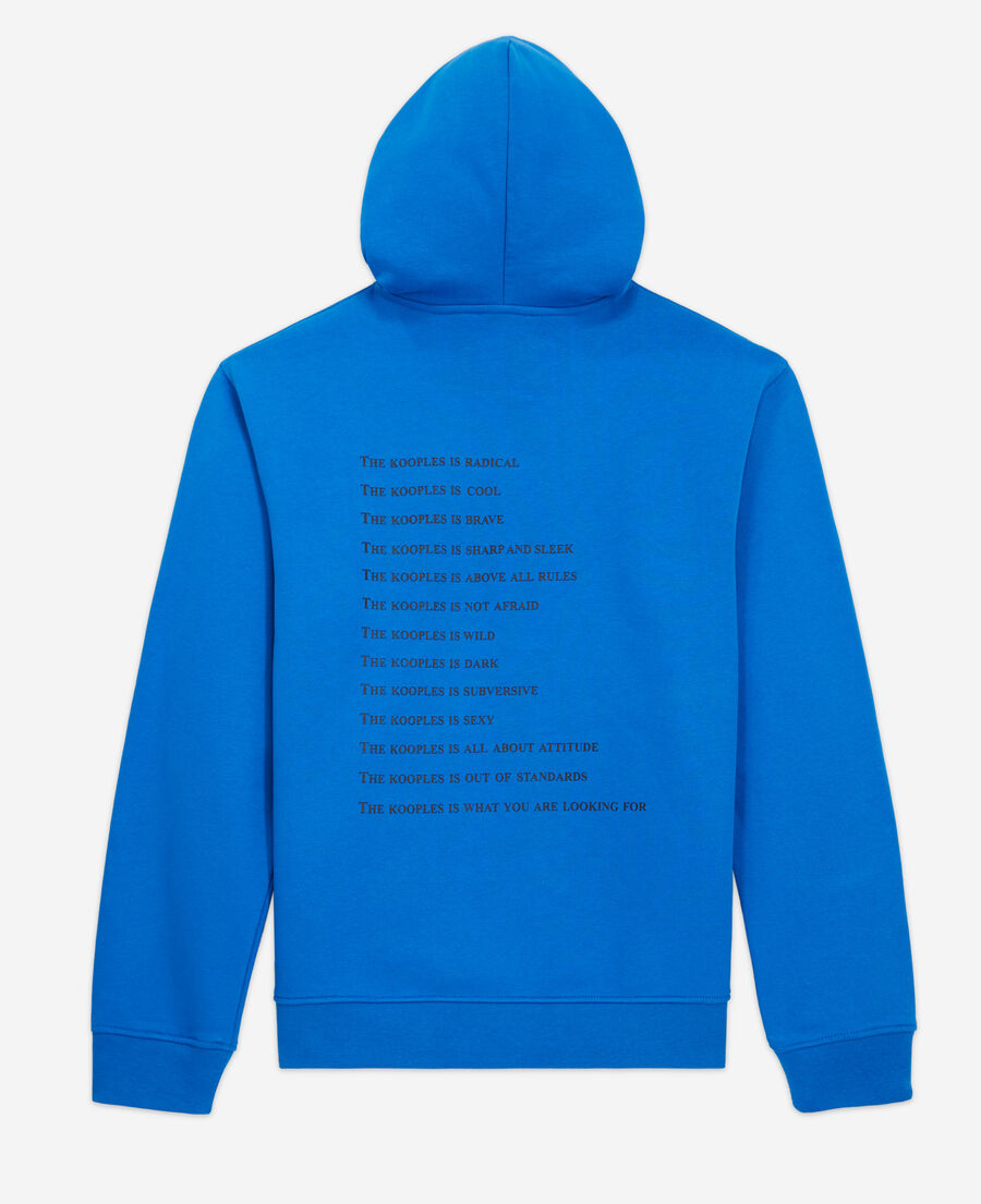 blue what is sweatshirt